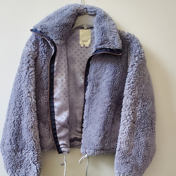 Anthropologie Elevenses Periwinkle Blue Jacket - Picture 2 of 6